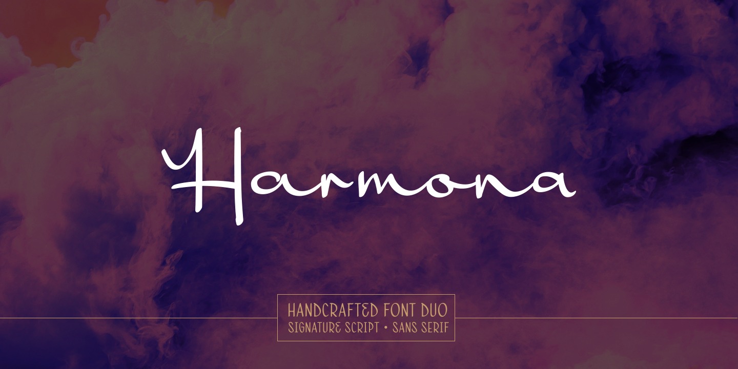 フォント Harmona